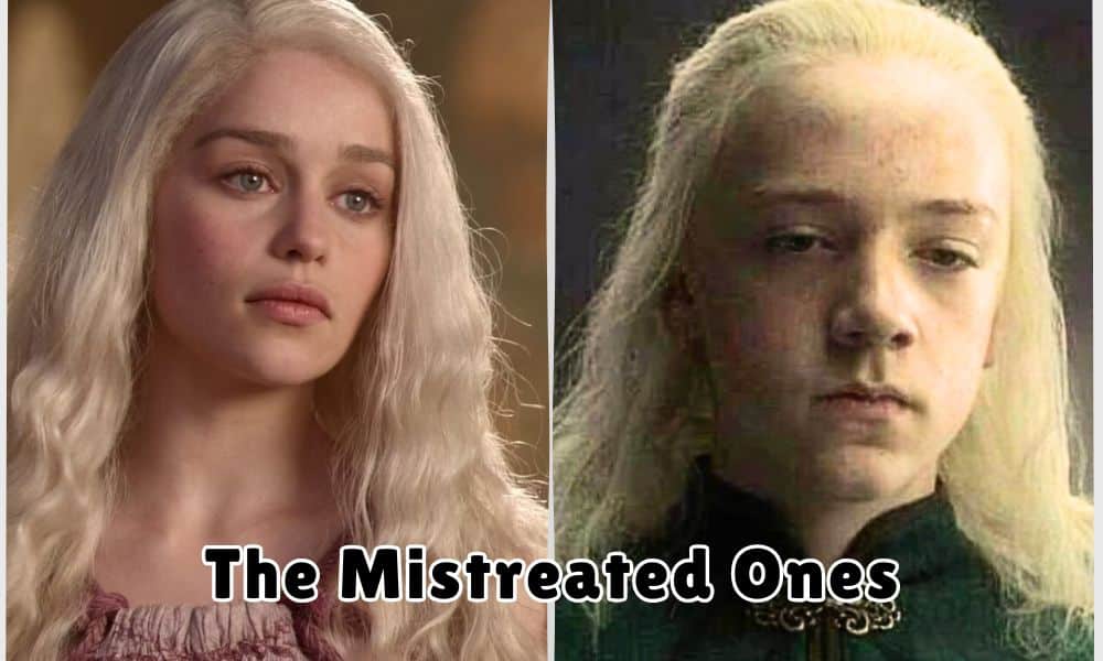 Aemond and Daenerys Targaryen Share a Story of Fire and Blood